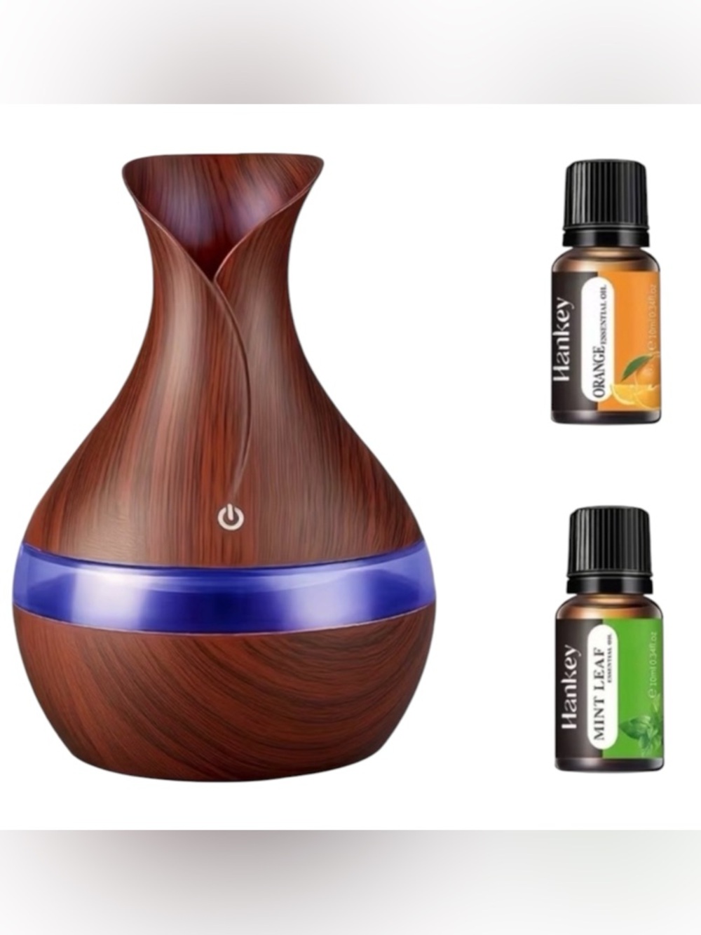 Aroma Diffuser with LED Light/Remote Control/2 Fragrance Boosters NIB - Picture 2 of 5
